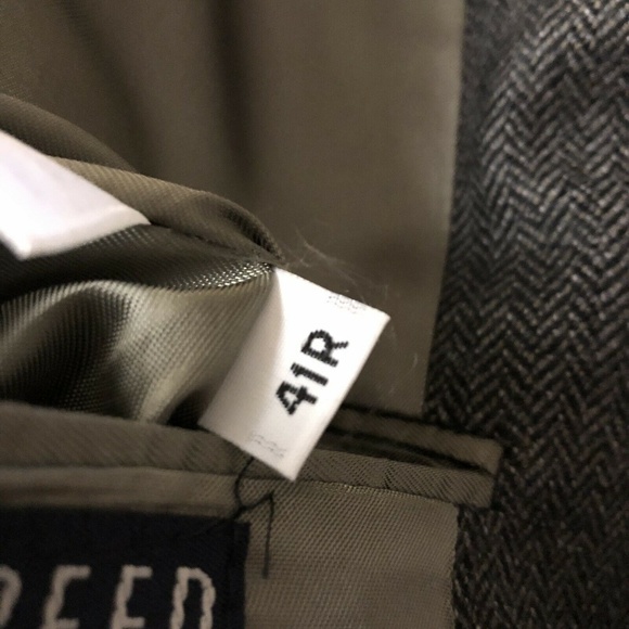 Austin Reed Two Button Gray Sport Coat 41 R - Picture 5 of 5